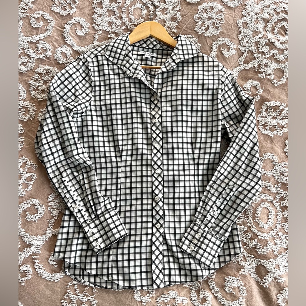 Red House Button Down VOLVO Shirt Size S